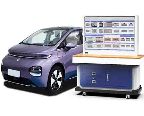 純電動(dòng)轎車整車智能故障設(shè)置與檢測實(shí)訓(xùn)平臺