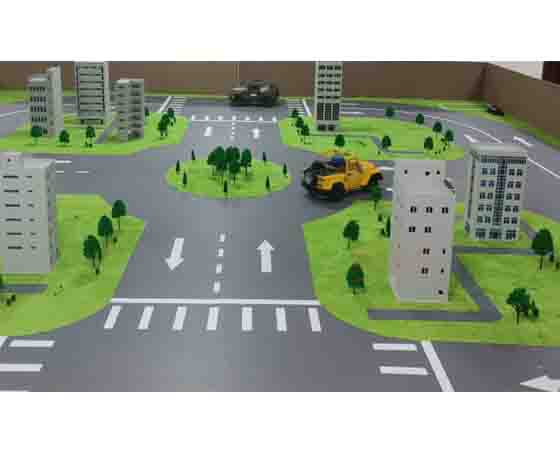 學(xué)生智能無人駕駛AI教育沙盤