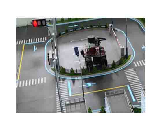 上海無人駕駛實訓(xùn)沙盤